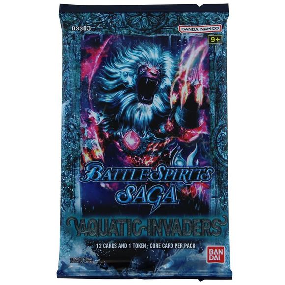 Battle Spirits Saga Card Game: Set 03 - Aquatic Invaders Booster Box
